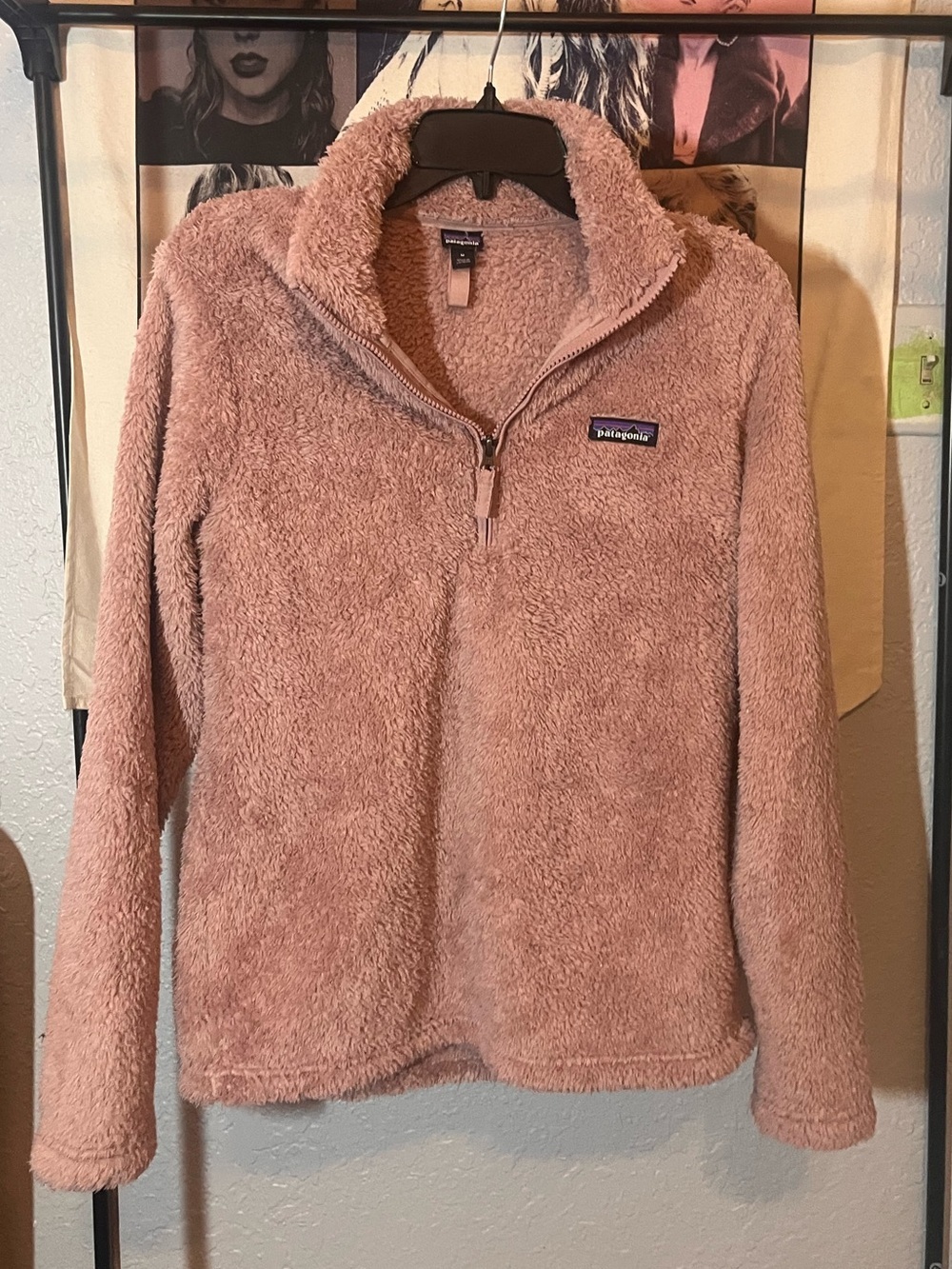 Patagonia Los Gatos Fleece Quarter Zip Pullover Women's Medium